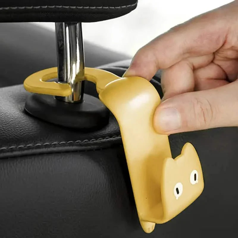 6-Pack: Universal Car Seat Hanger Hooks Cute Cartoon Double-hook DailySale
