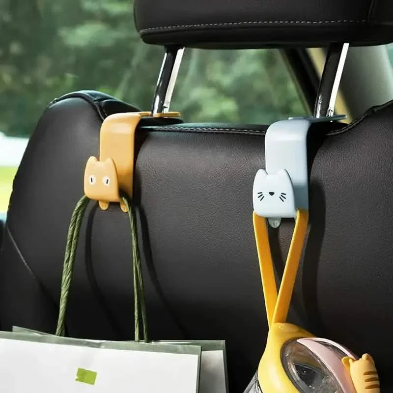 6-Pack: Universal Car Seat Hanger Hooks Cute Cartoon Double-hook DailySale