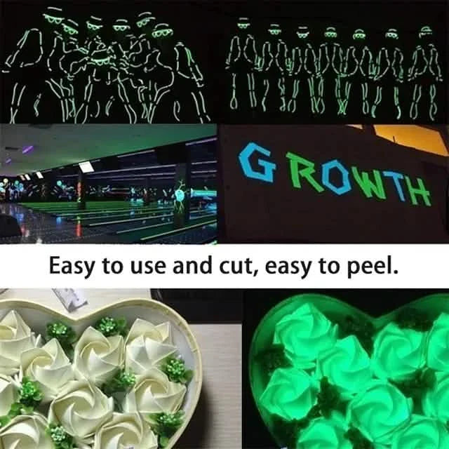 6-Pack: UV Gaffer Fluorescent Party Tape Blacklight Reactive Glow In The Dark Tape DailySale