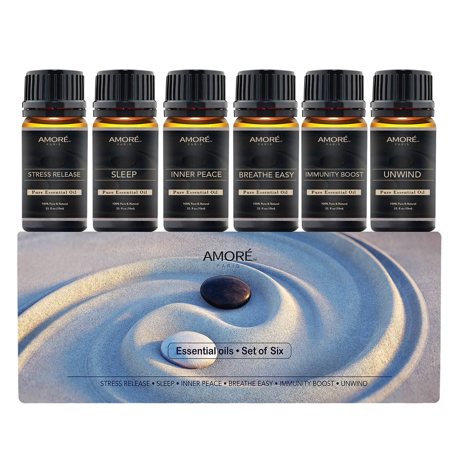6-Pack: Well-Being Yoga Aromatherapy Essential Oil Gift Set DailySale