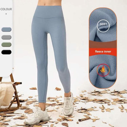 6-Pack: Women’s Extra Fleece Leggings High Waist DailySale