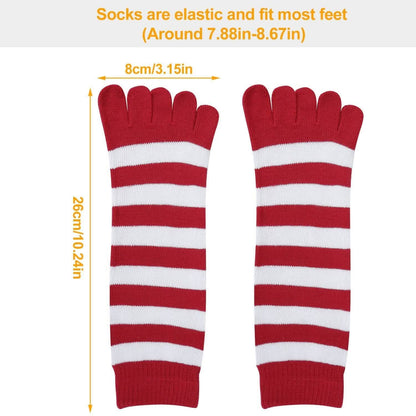 6-Pair: 5 Toes Socks Soft Breathable Ankle Socks DailySale