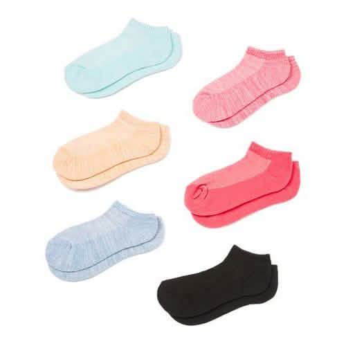 6-Pairs: Cover Girl Womens Low Cut/No Show Socks DailySale