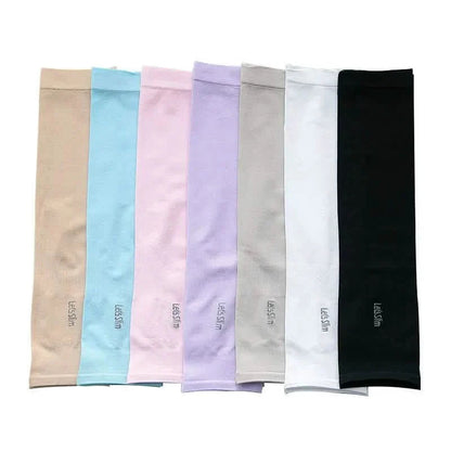 6-Pairs: Ice Silk UV Protection Arm Sleeves DailySale