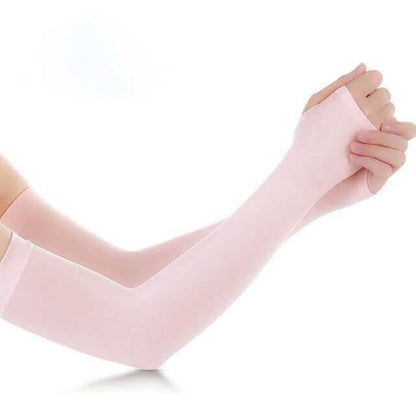 6-Pairs: Ice Silk UV Protection Arm Sleeves DailySale