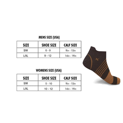 6-Pairs: Ultra V-Striped Ankle Compression Socks DailySale