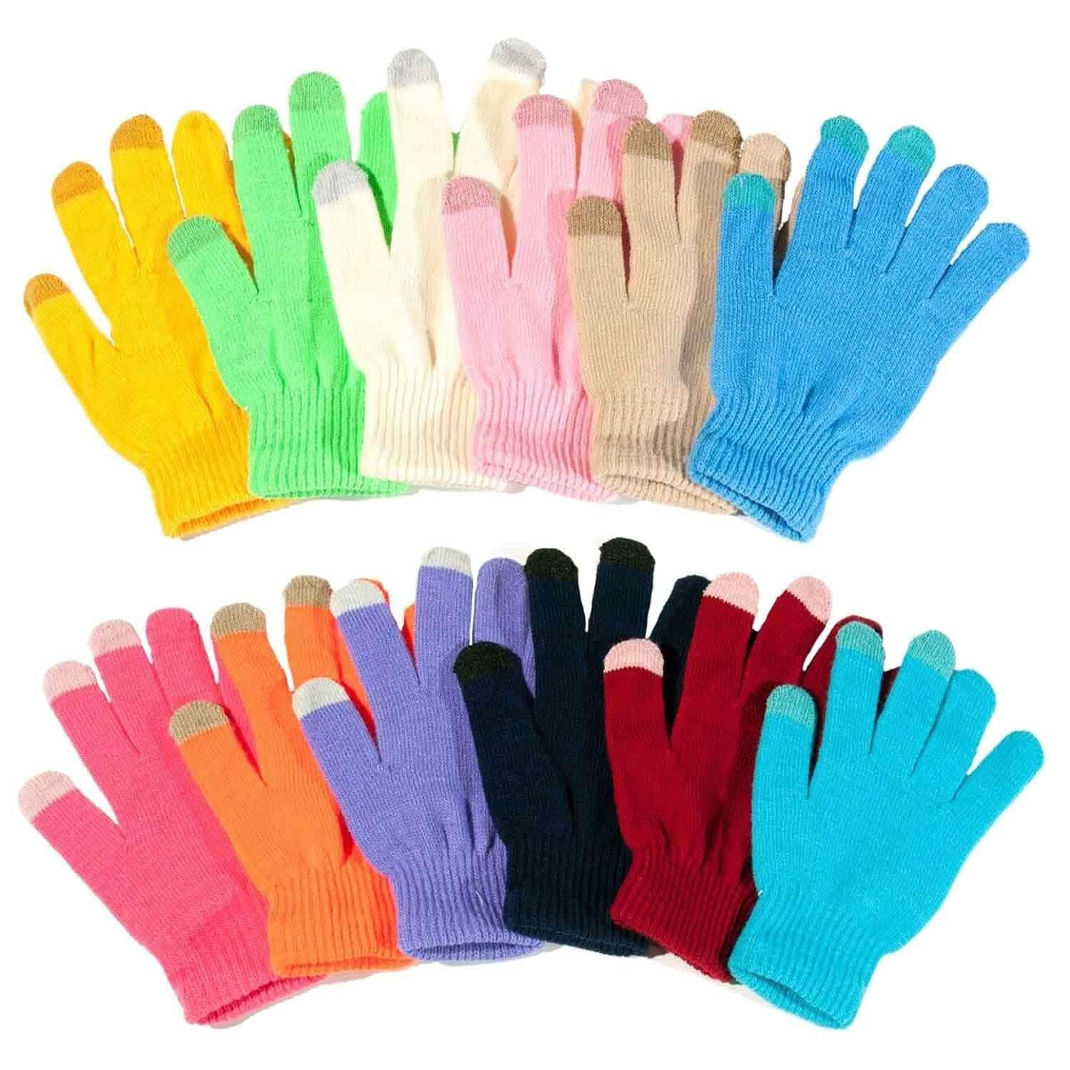 6 Pairs: Unisex Touchscreen Ultra-Soft & Comfy Gloves DailySale