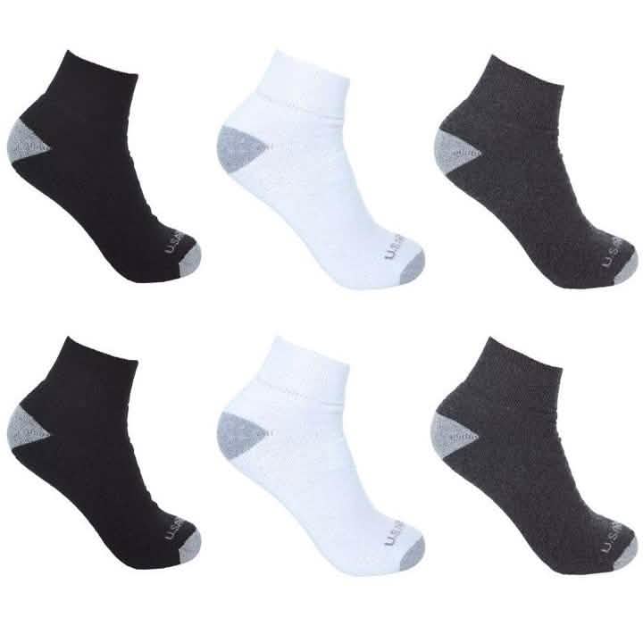 6-Pairs: U.S. ARMY Tri-Blend Socks DailySale