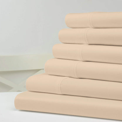 6-Piece: 1200 Thread Count Cotton Sheets DailySale