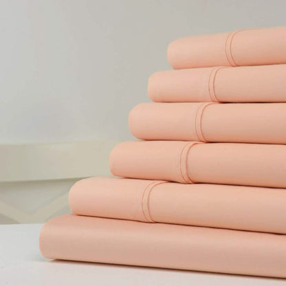 6-Piece: 1200 Thread Count Cotton Sheets DailySale