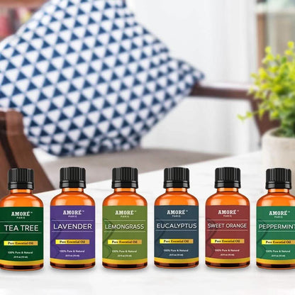 6-Piece: Aromatherapy Therapeutic Grade Essential Oils Gift Set DailySale