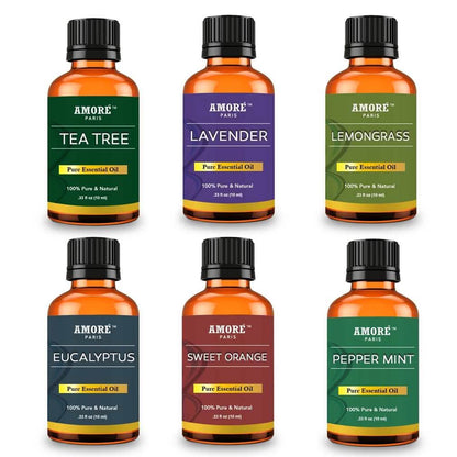 6-Piece: Aromatherapy Therapeutic Grade Essential Oils Gift Set DailySale