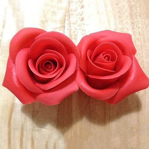 6-Piece: Baking Mold Fondant Cake Sugarcraft Rose Flower Cookie DailySale