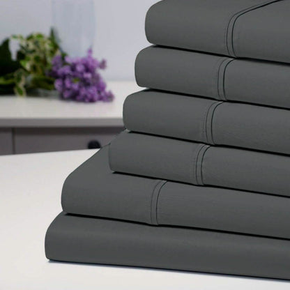 6-Piece: Bamboo 1800 Count Extra Soft Luxury Sheet Set DailySale