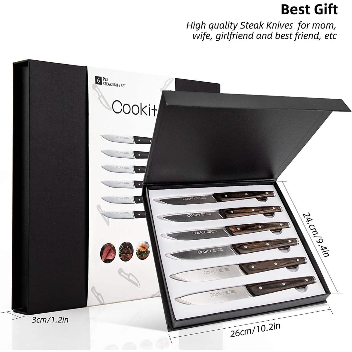 6-Piece: Cookit Steak Knife Set DailySale