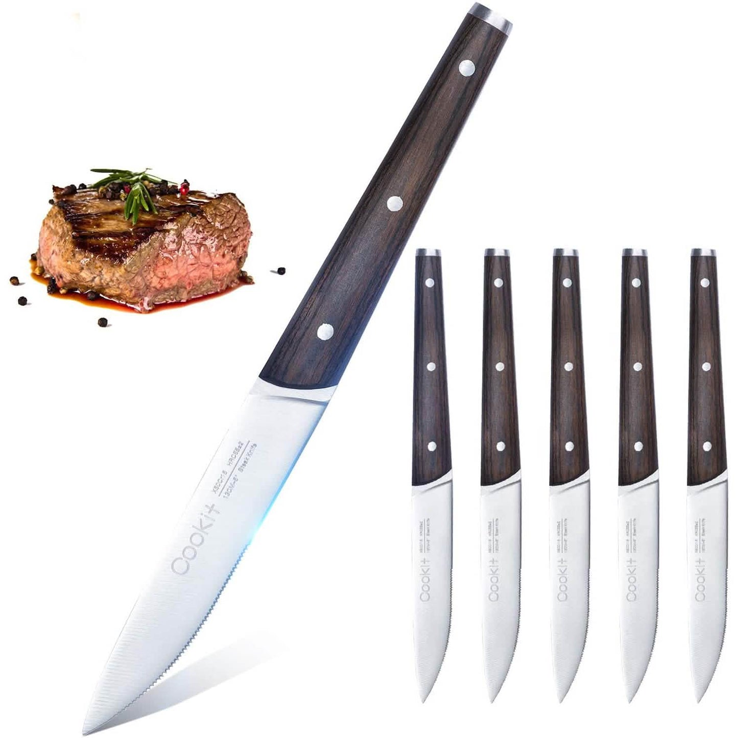 6-Piece: Cookit Steak Knife Set DailySale