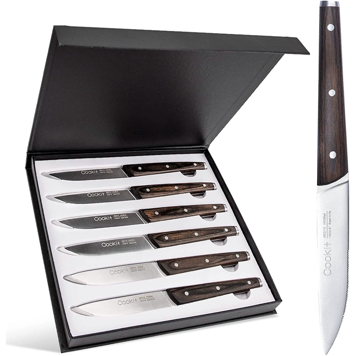 6-Piece: Cookit Steak Knife Set DailySale