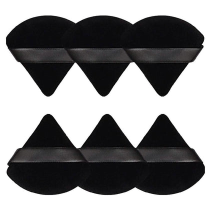 6-Piece: Face Soft Triangle Powder Puff DailySale