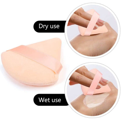6-Piece: Face Soft Triangle Powder Puff DailySale