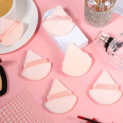 6-Piece: Face Soft Triangle Powder Puff DailySale
