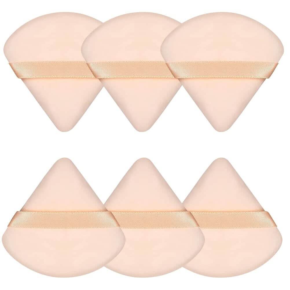 6-Piece: Face Soft Triangle Powder Puff DailySale