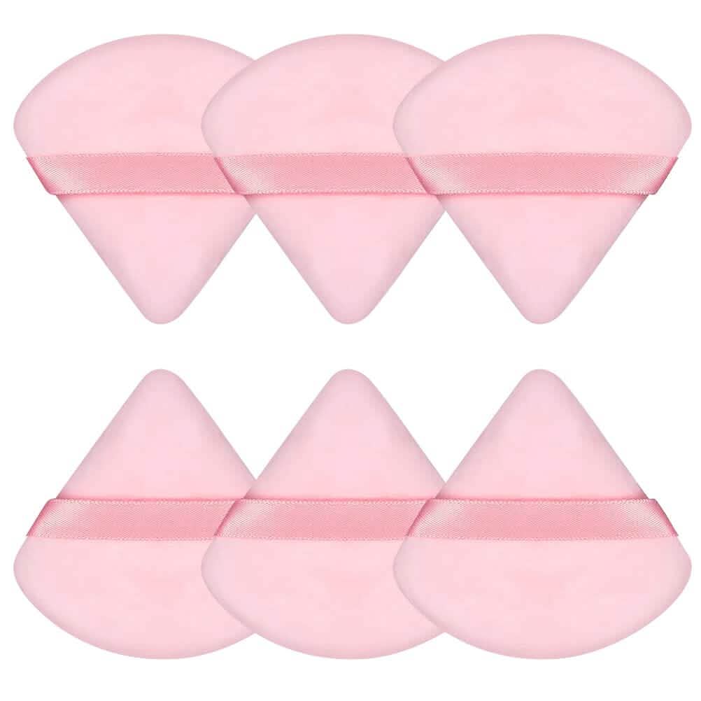 6-Piece: Face Soft Triangle Powder Puff DailySale