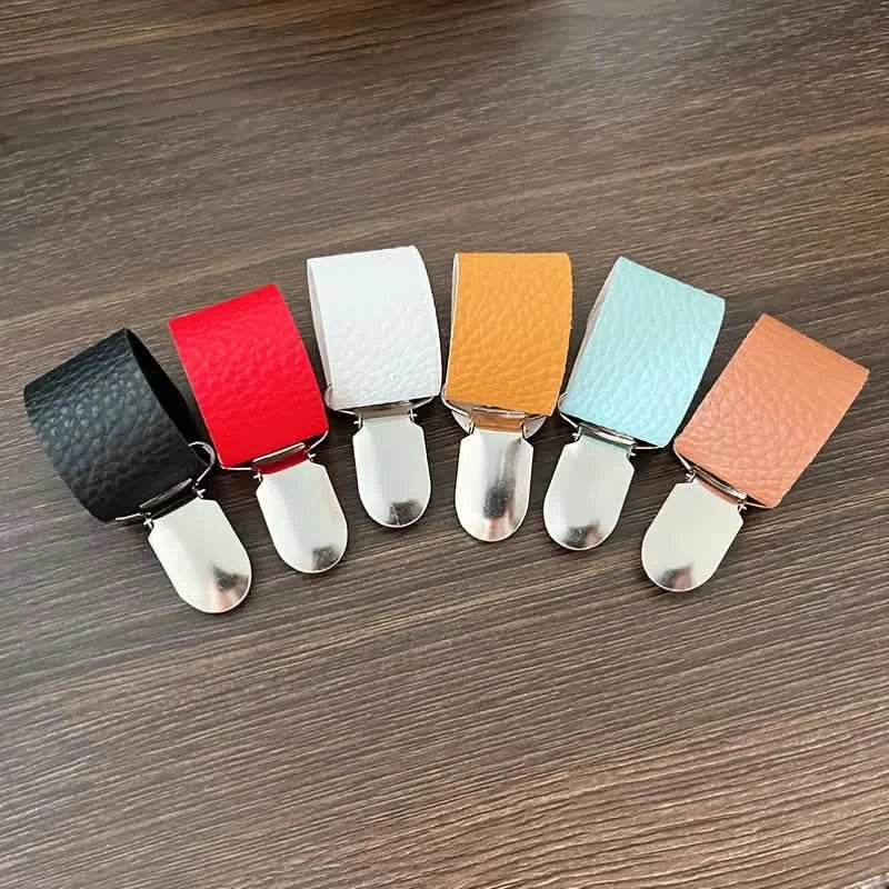 6-Piece: Hat Clip for Summer Travel on Bag Luggage PU Leather Hat DailySale