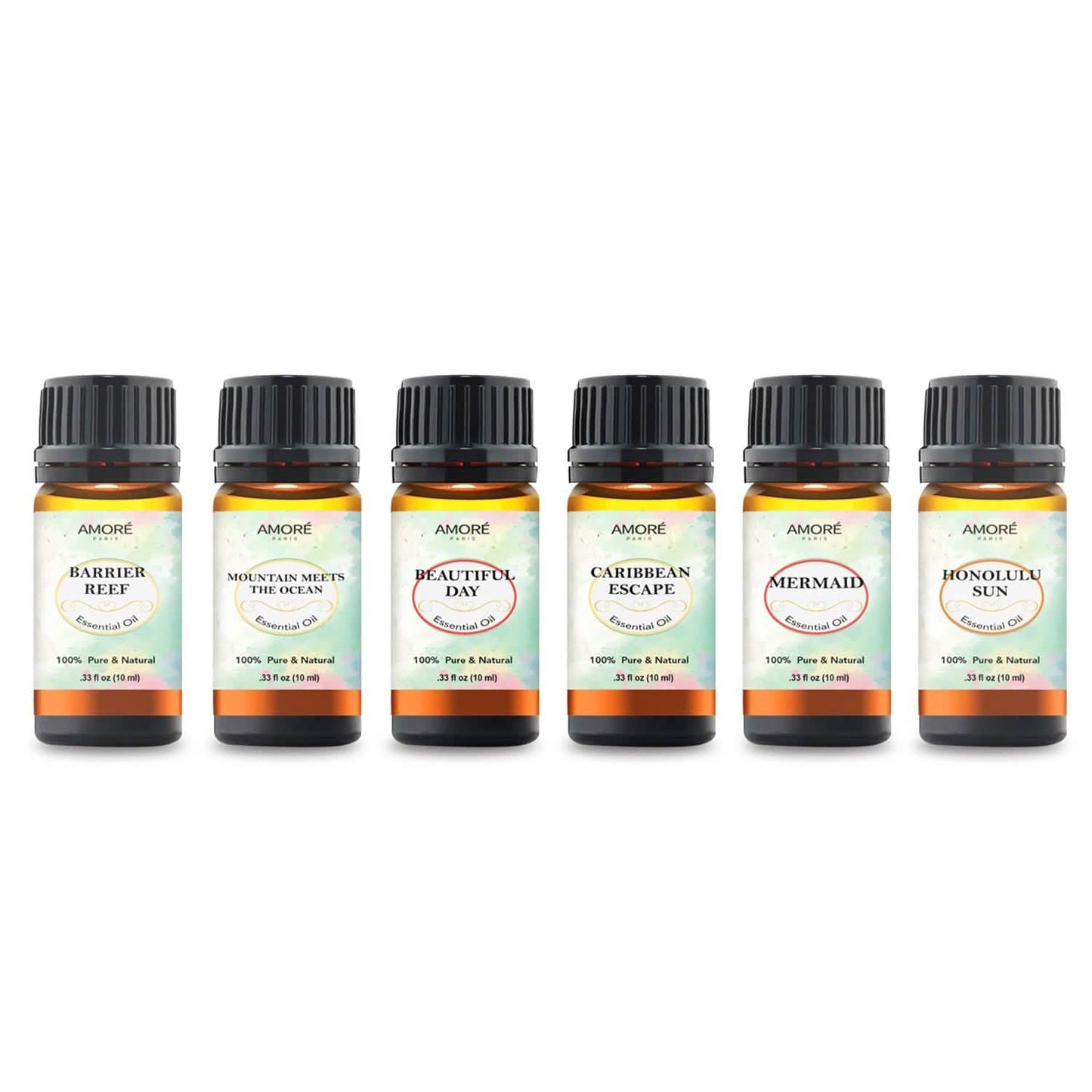 6-Piece: Island Gateway Pure Aromatherapy Essential Oil Set DailySale
