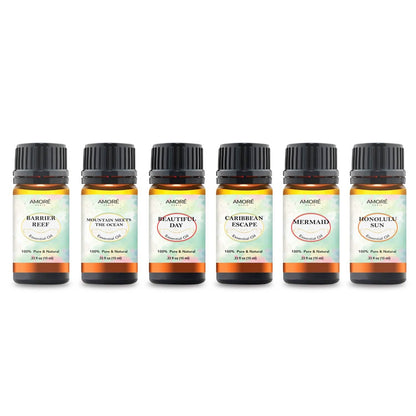 6-Piece: Island Gateway Pure Aromatherapy Essential Oil Set DailySale