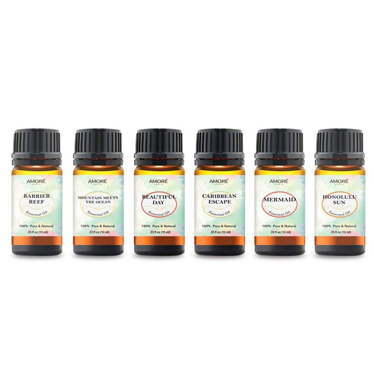 6-Piece: Island Gateway Pure Aromatherapy Essential Oil Set DailySale