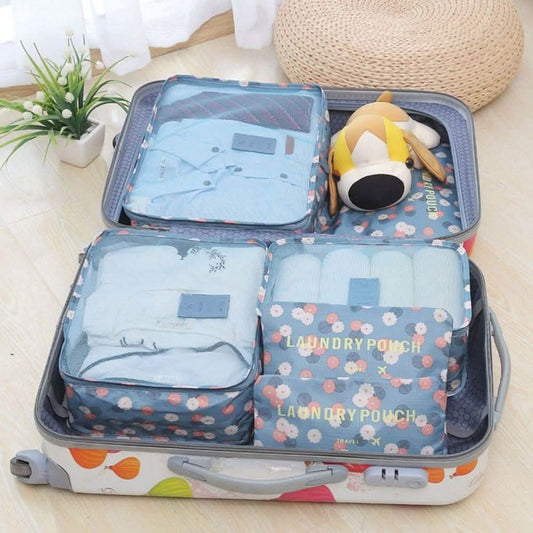 6-Piece Luggage Organizer - Assorted Colors DailySale