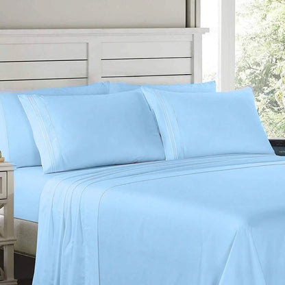 6-Piece: Lux Decor Collection 1800 Series Sheets Set DailySale