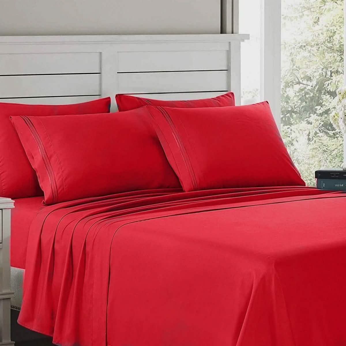 6-Piece: Lux Decor Collection 1800 Series Sheets Set DailySale