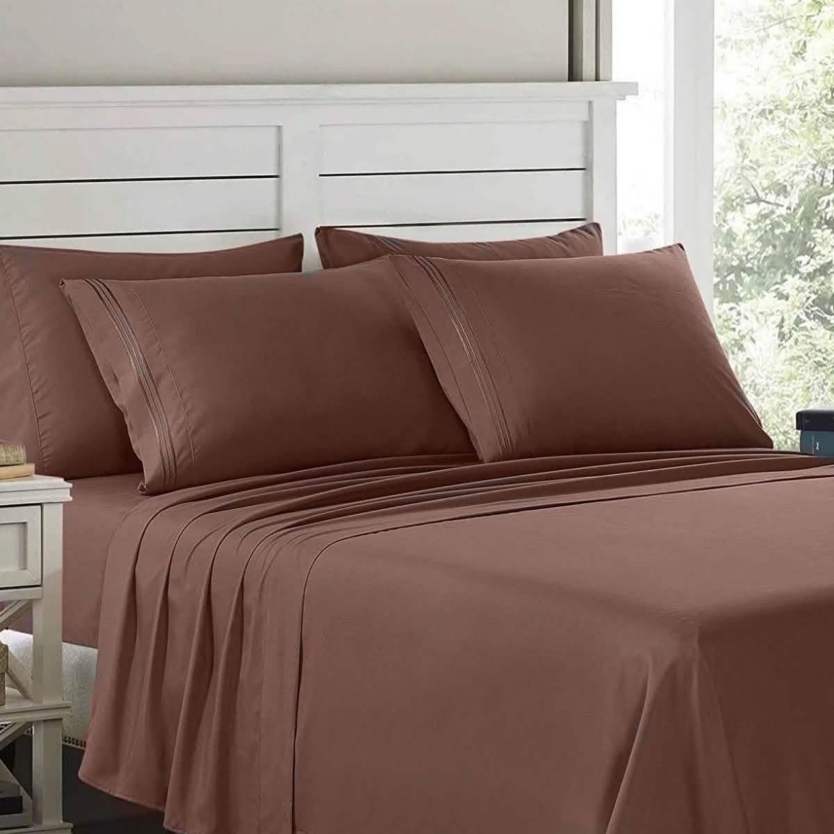 6-Piece: Lux Decor Collection 1800 Series Sheets Set DailySale