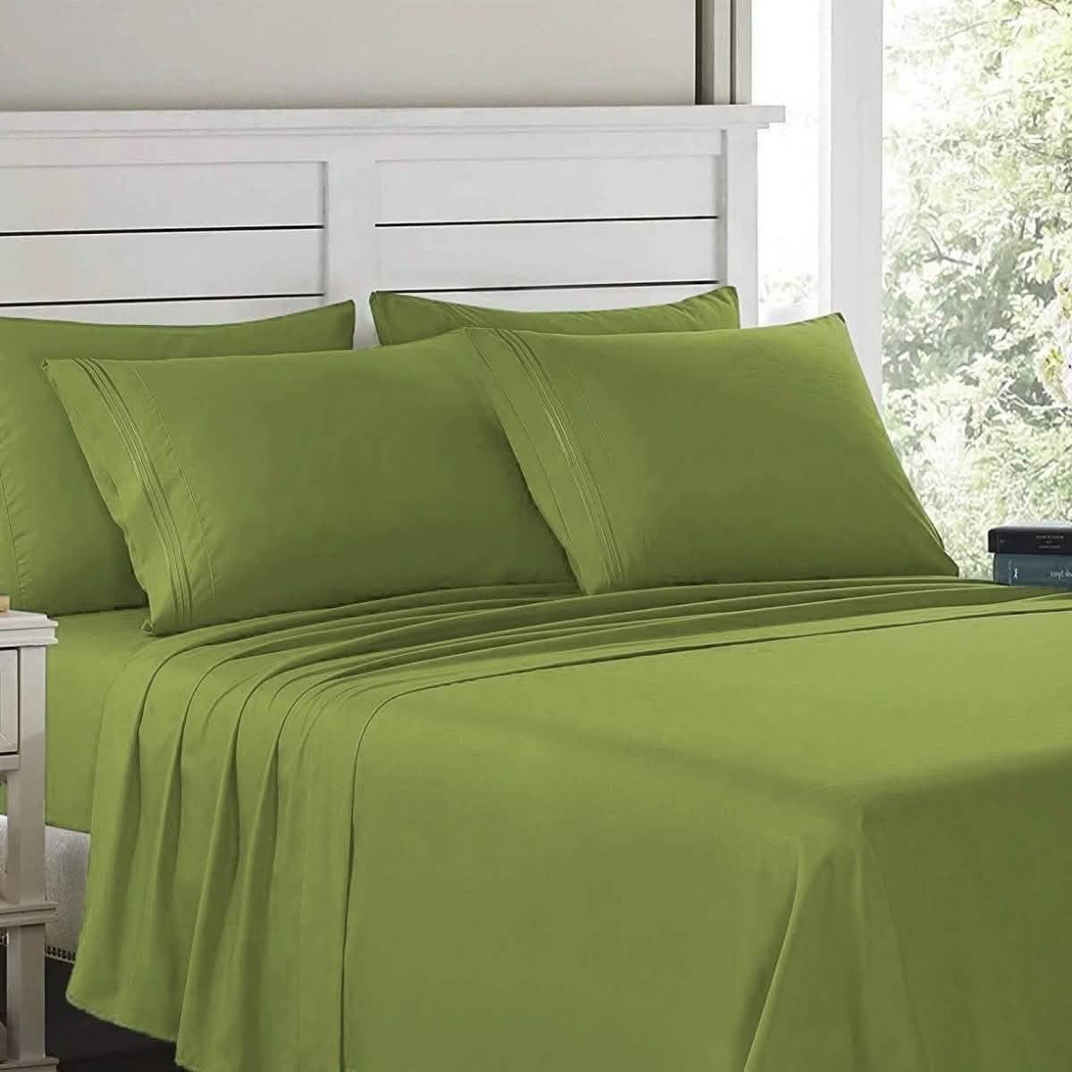 6-Piece: Lux Decor Collection 1800 Series Sheets Set DailySale