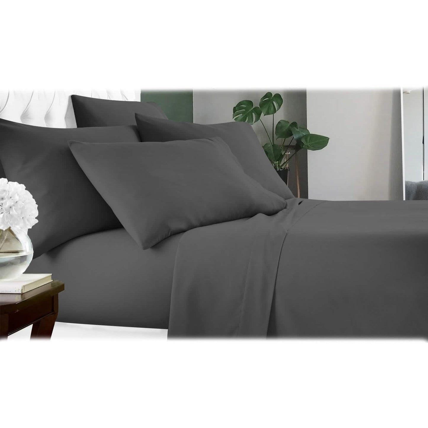 6-Piece: Luxury Home Cool Bamboo-Fiber Sheet Set DailySale