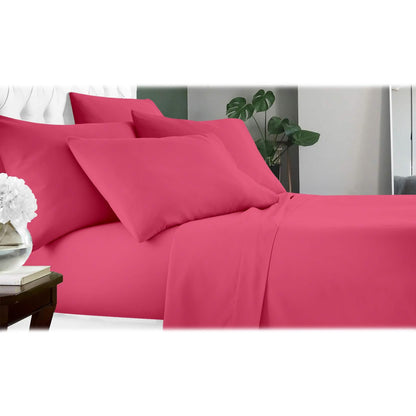 6-Piece: Luxury Home Cool Bamboo-Fiber Sheet Set DailySale
