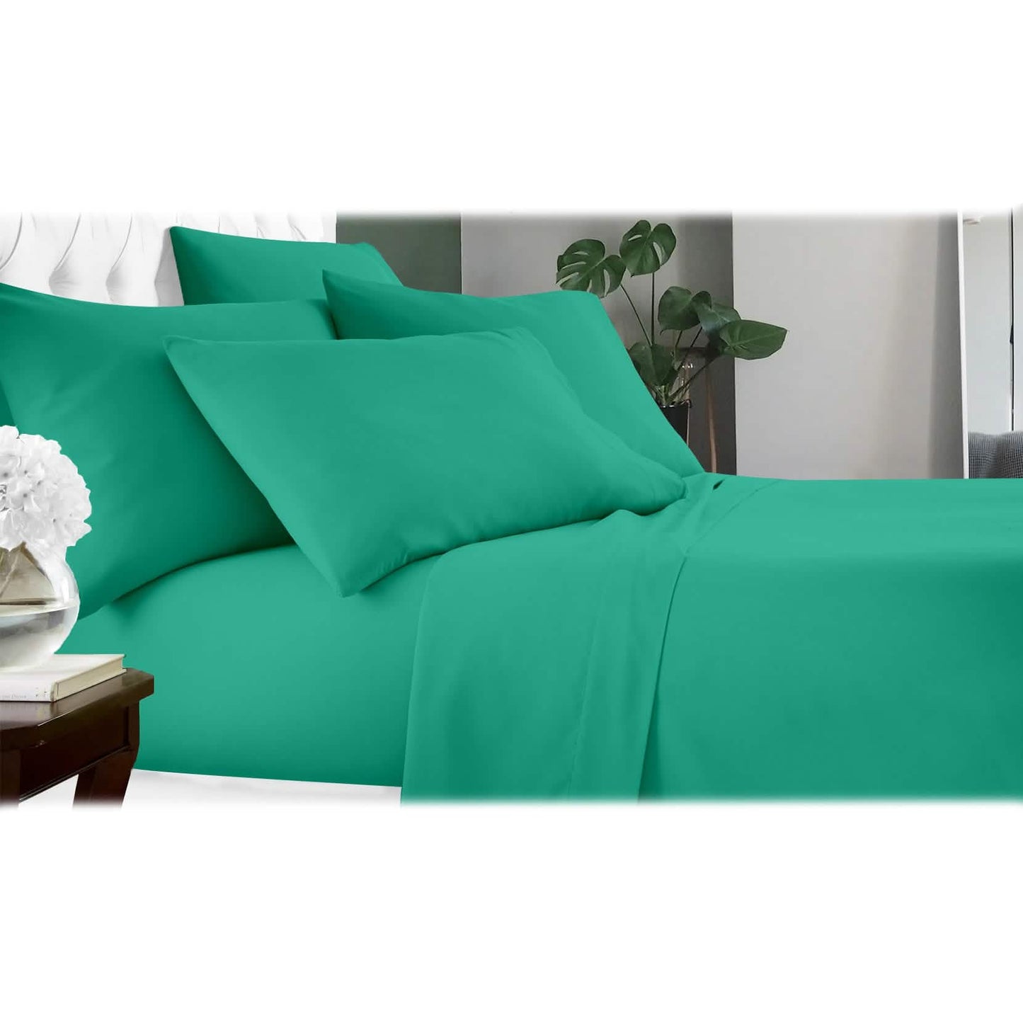 6-Piece: Luxury Home Cool Bamboo-Fiber Sheet Set DailySale