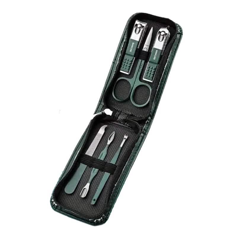 6-Piece: Nail Clipper Set with Zipper Travel Case DailySale