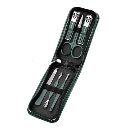 6-Piece: Nail Clipper Set with Zipper Travel Case DailySale