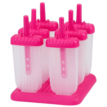 6-Piece: Popsicle Molds Reusable Ice Cream DIY Ice Pop Maker DailySale