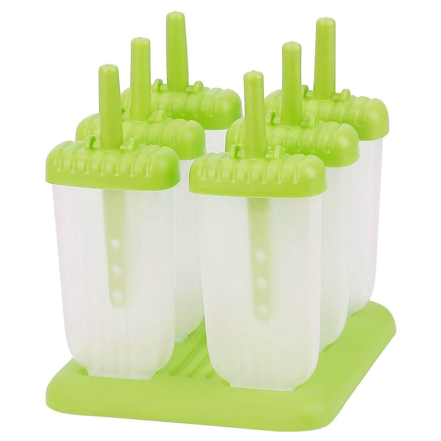 6-Piece: Popsicle Molds Reusable Ice Cream DIY Ice Pop Maker DailySale