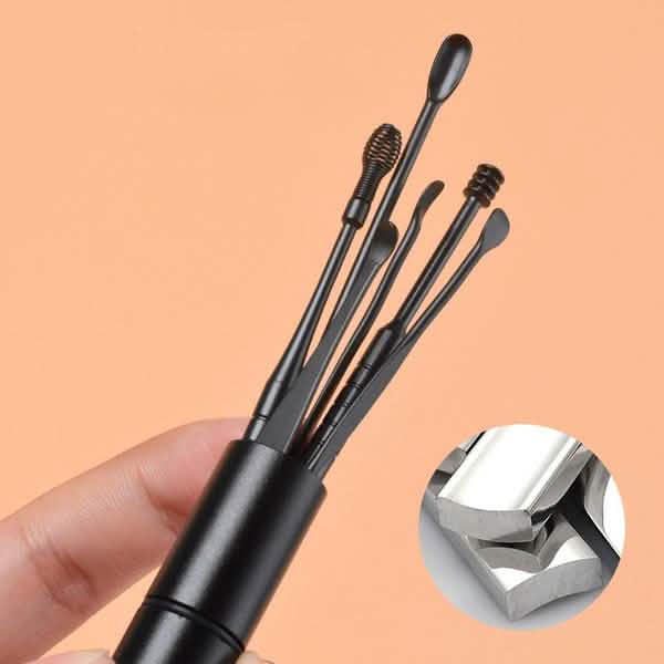 6-Piece: Portable Stainless Steel Ear Pick Set DailySale