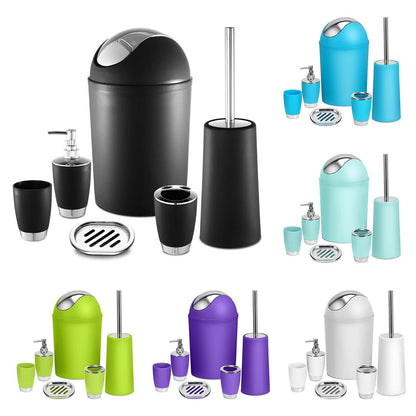 6-Piece Set: Bathroom Accessories DailySale