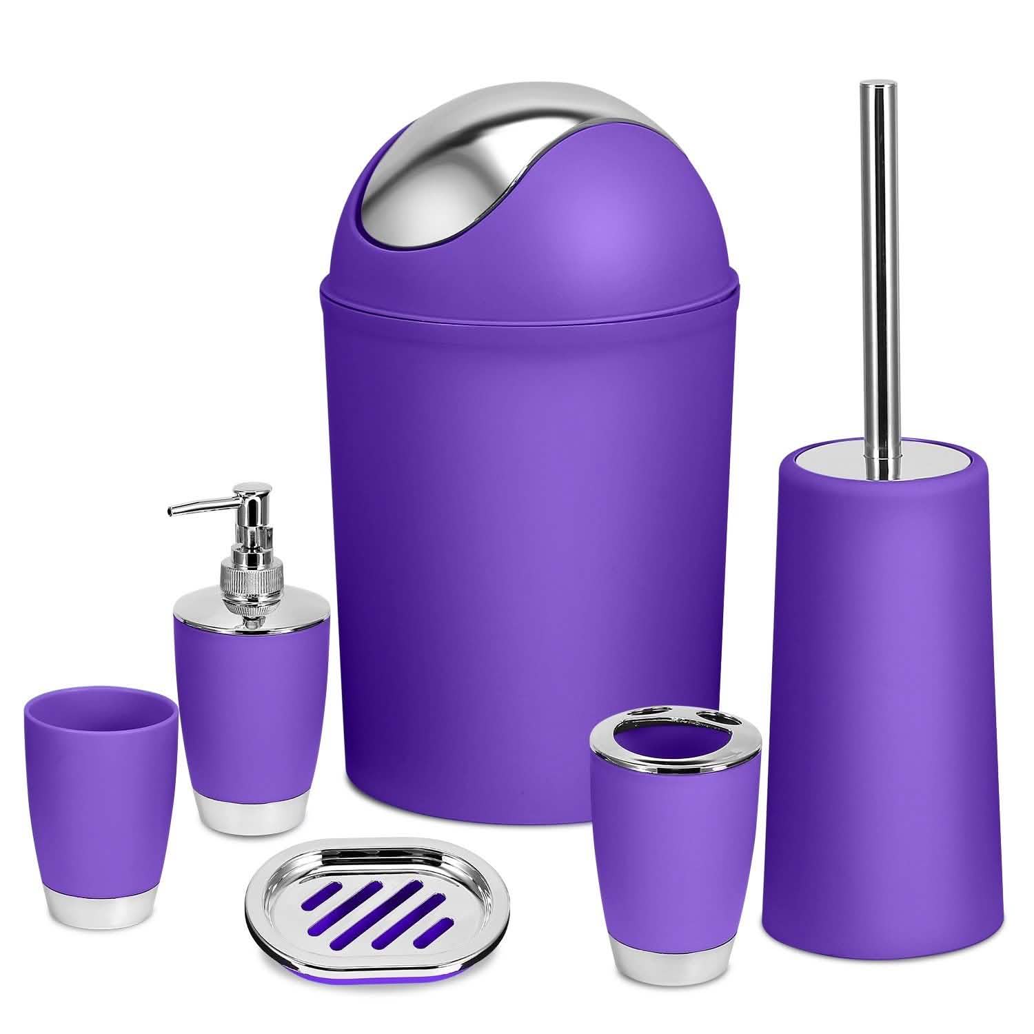 6-Piece Set: Bathroom Accessories DailySale