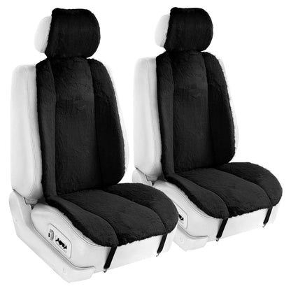 6-Piece Set: Doe16 Faux Rabbit Fur Car Seat Cushions DailySale