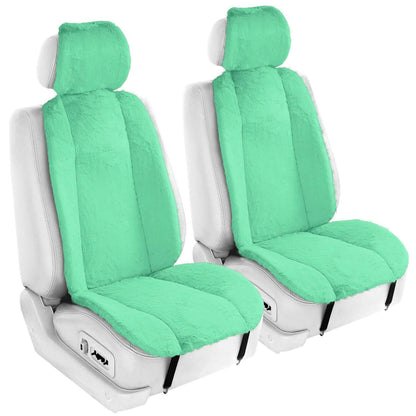 6-Piece Set: Doe16 Faux Rabbit Fur Car Seat Cushions DailySale