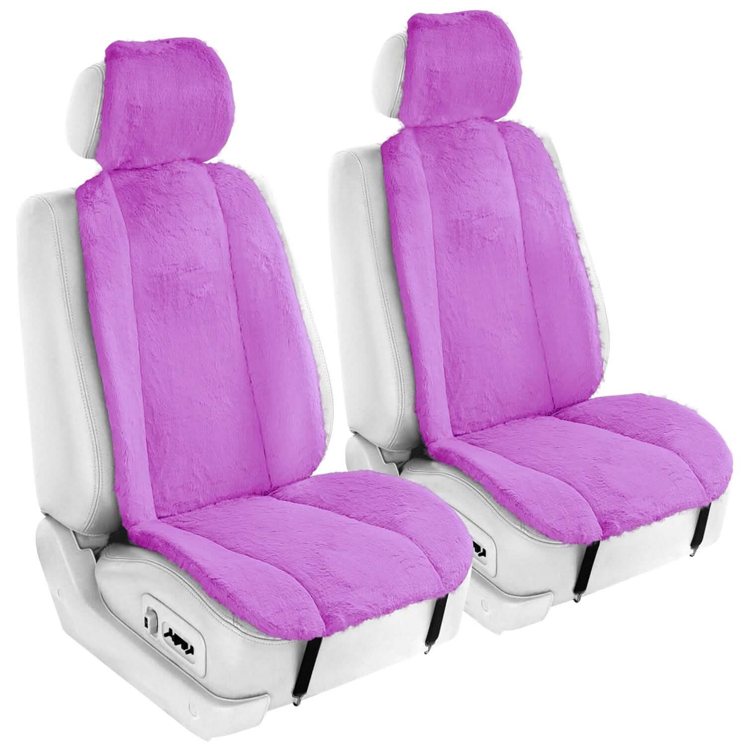 6-Piece Set: Doe16 Faux Rabbit Fur Car Seat Cushions DailySale
