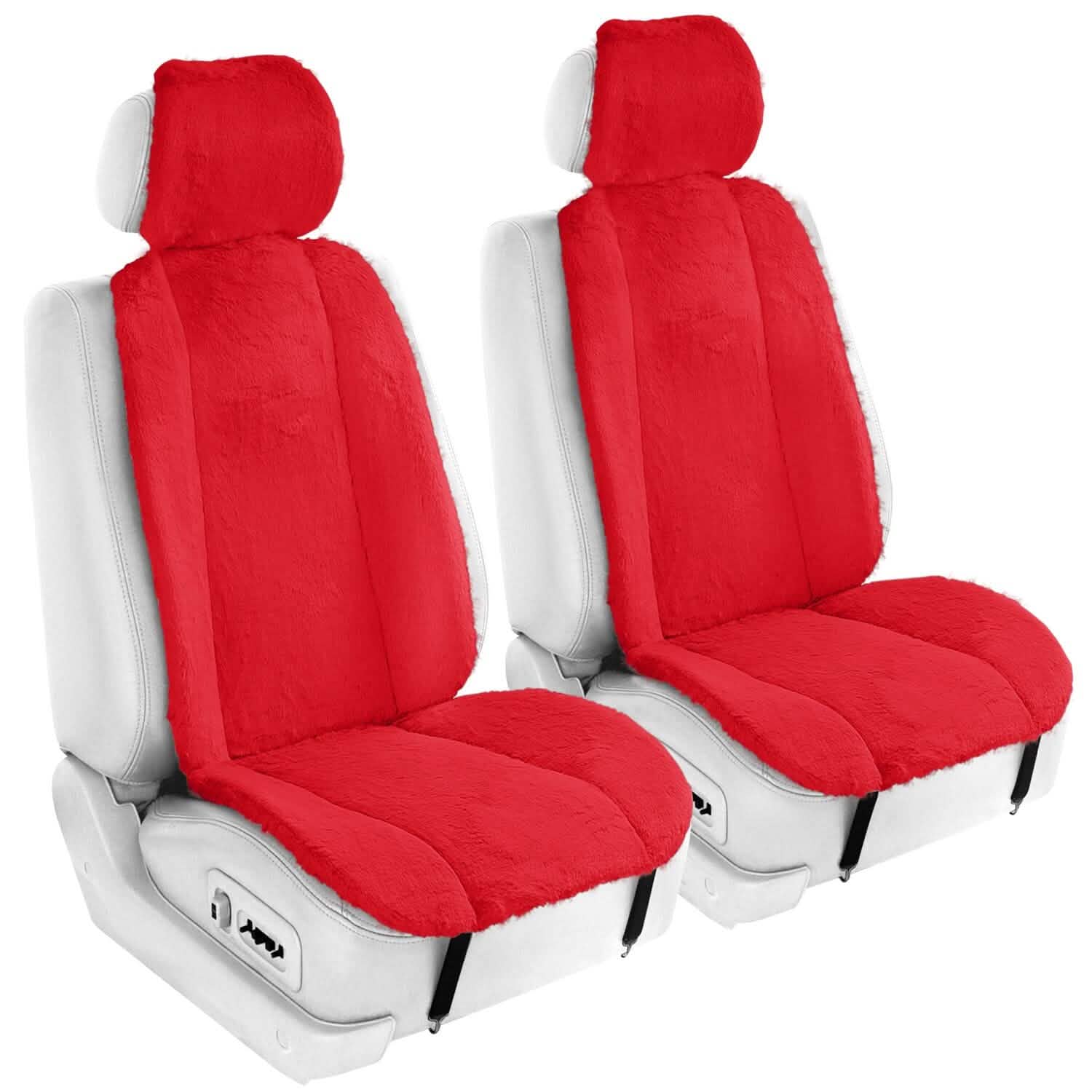 6-Piece Set: Doe16 Faux Rabbit Fur Car Seat Cushions DailySale
