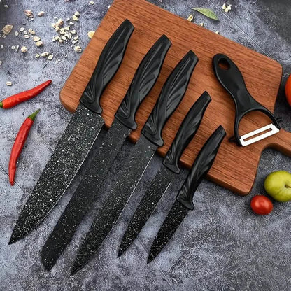 6-Piece Set: High Carbon Stainless Steel Sharp Kitchen Knives DailySale